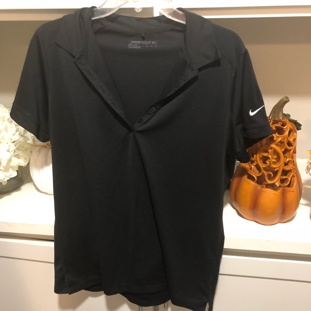Black nike golf women shirt